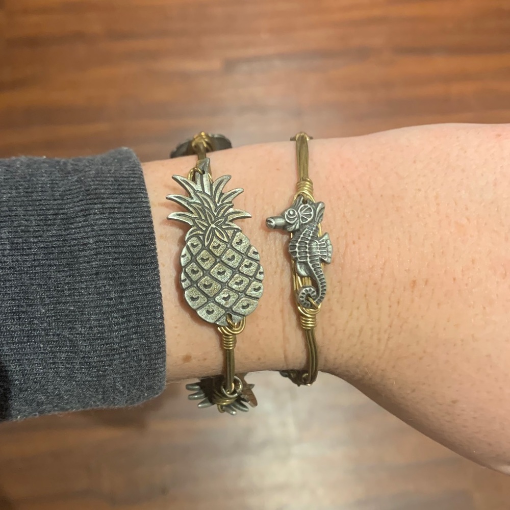 Bourbon and Bowties coastal bracelets